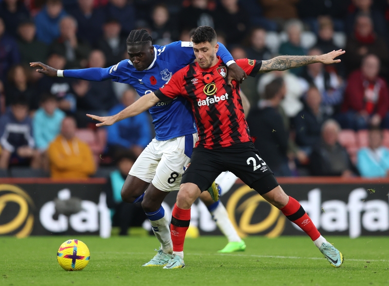 Nhận định kèo bóng đá Bournemouth vs Everton