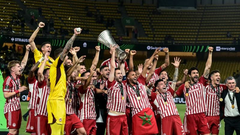 Olympiakos đoạt chức vô địch Europa Conference League