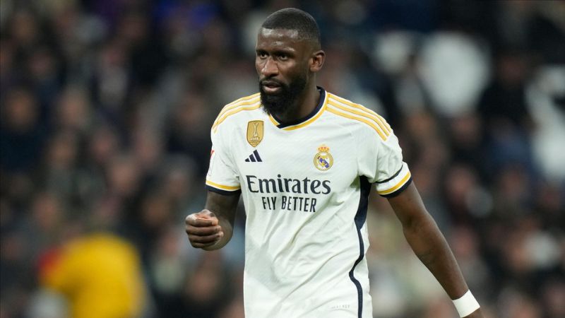 10. Antonio Rüdiger (Real Madrid)