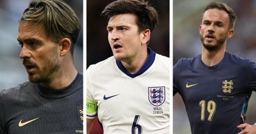 Jack Grealish, Harry Maguire và James Maddison bị loại khỏi đội tuyển Anh tham dự Euro 2024 bởi Gareth Southgate