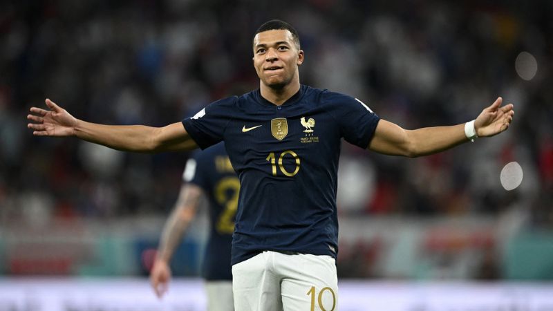 2. Kylian Mbappé (Pháp)