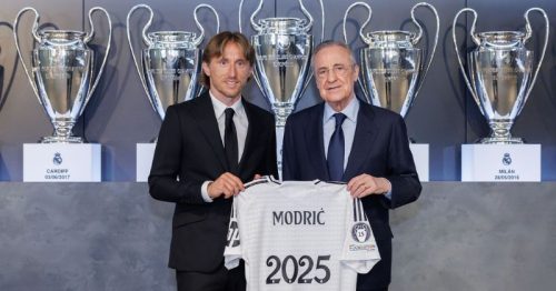 Luka Modrić gia hạn hợp đồng với Real Madrid thêm 1 năm, thi đấu cho đến năm 2025